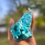 Thumbnail: Chrysocolla with Malachite Growth | South Africa 
