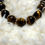 Thumbnail: Custom Made | Tigers Eye Necklace ~ Gold Accents | 18k Gold Plated Clasp