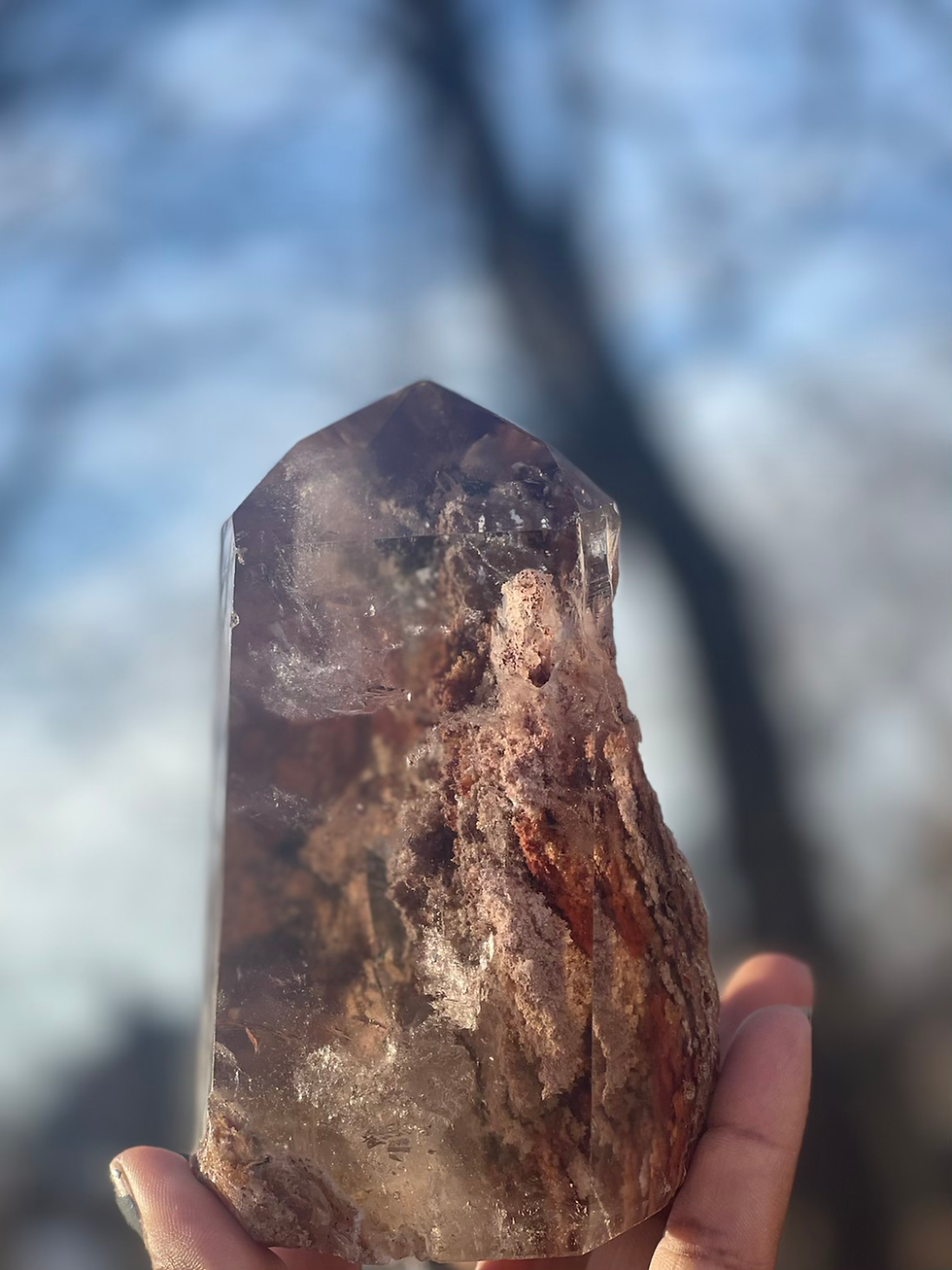 Thumbnail: Lodolite (Garden Quartz )With Inclusion | Large | Brazil 