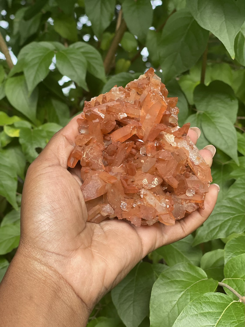 Thumbnail: Tangerine Quartz Cluster 
