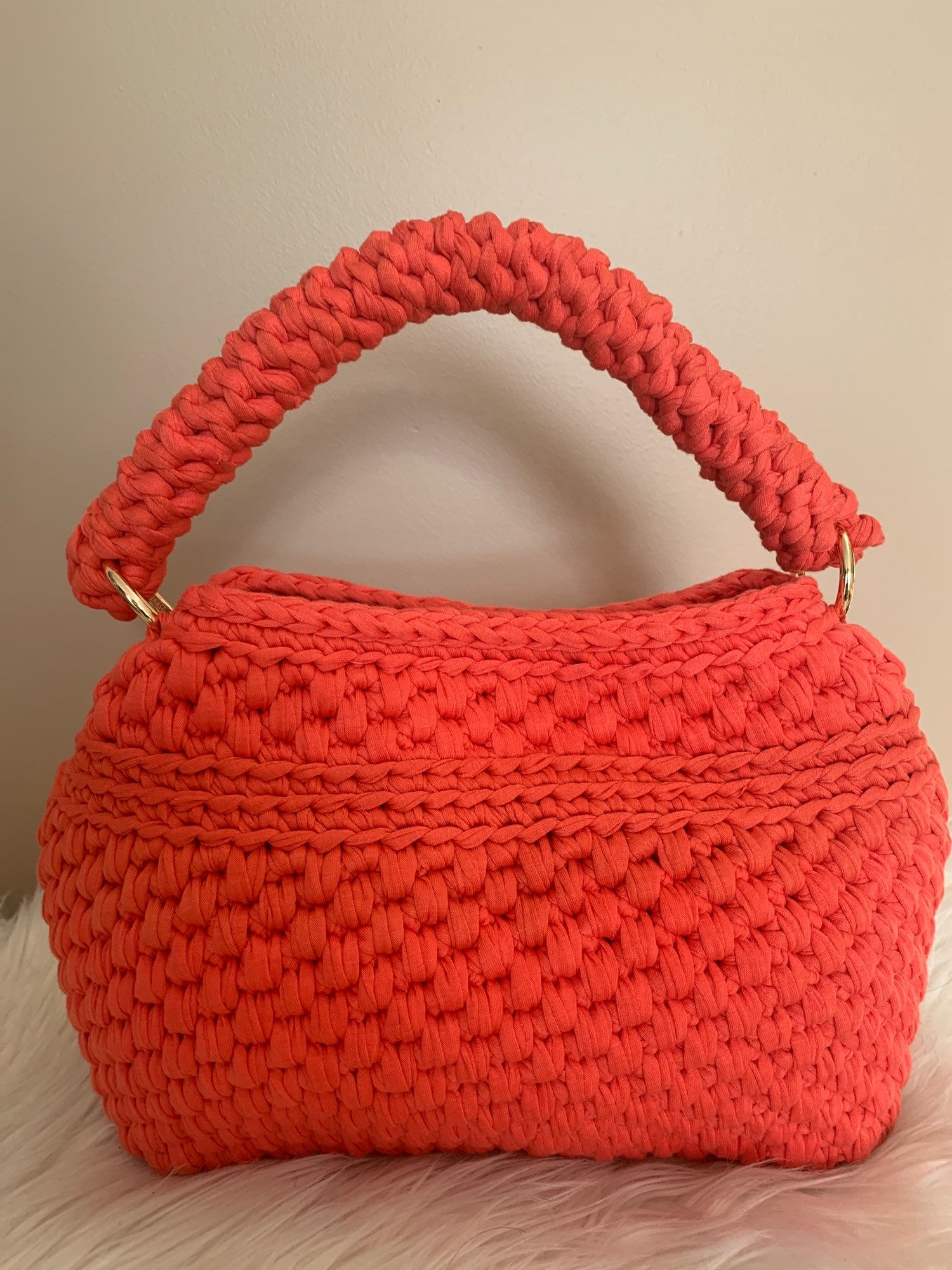 The coral purse