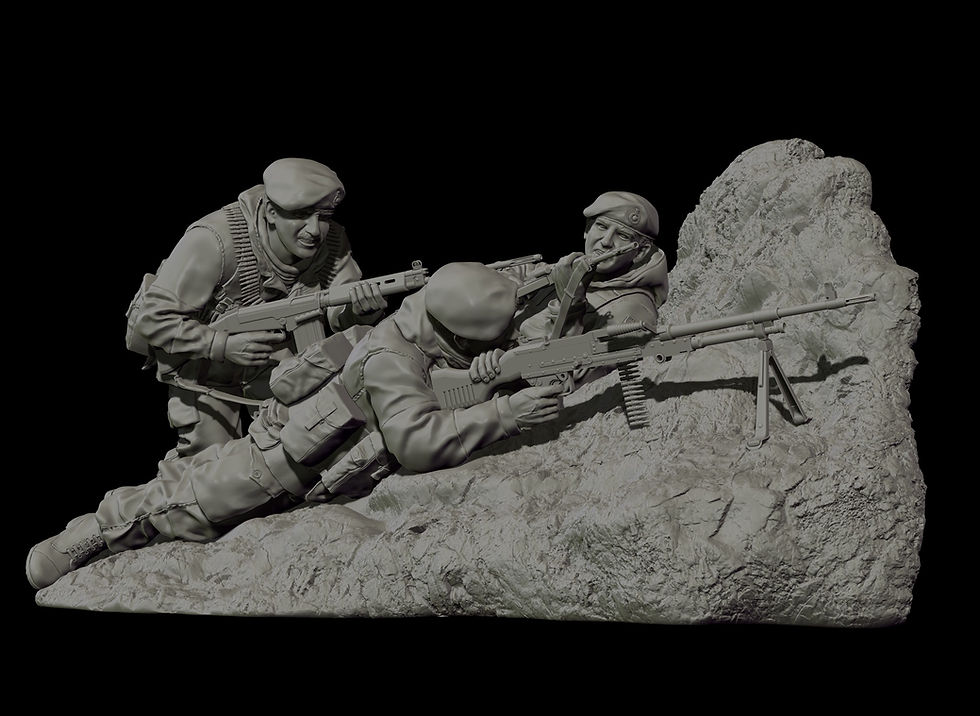 Thumbnail: 42 Cdo The Battle for Mount Harriet FALKLAND ISLANDS 1982