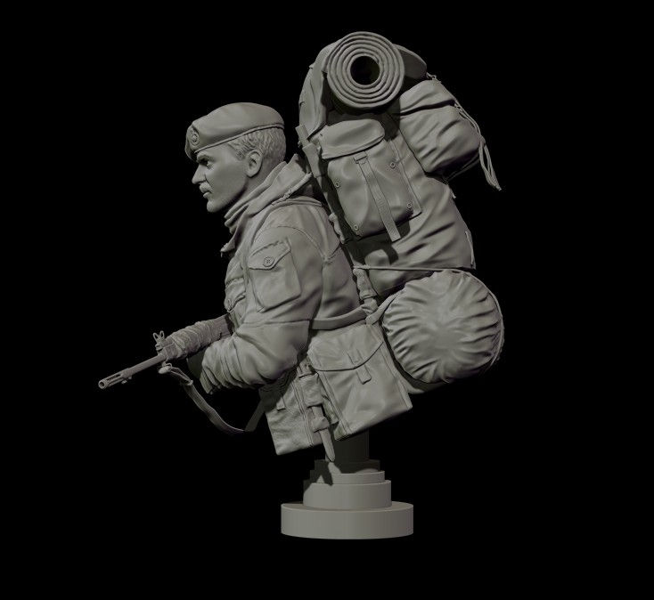 Thumbnail: BUST / HALF FIGURE - ROYAL MARINES FALKLANDS 1982 FROM £49.00