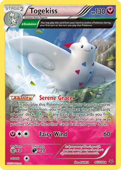 XY Roaring Skies: Togekiss 46/108
