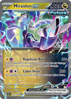 Scarlet & Violet Temporal Forces: Miraidon ex 122/162
