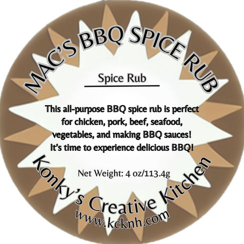 MAC'S BBQ SPICE RUB