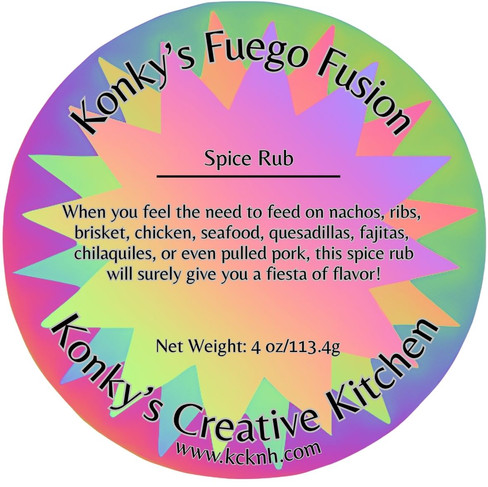 FUEGO FUSION Front Label