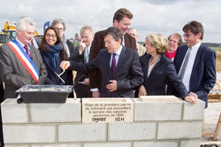 Première pierre - IGN Beauvais