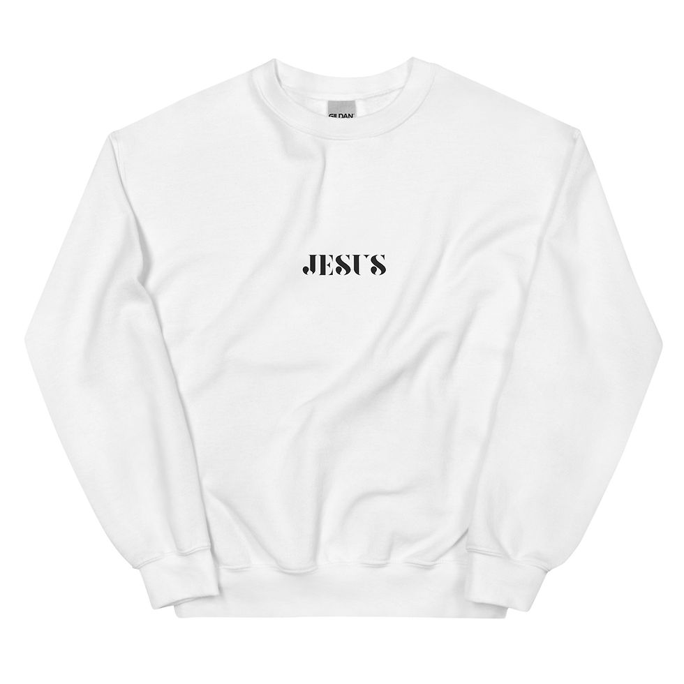 Thumbnail: JESUS–BRIDEGROOM, KING & JUDGE Unisex Sweatshirt