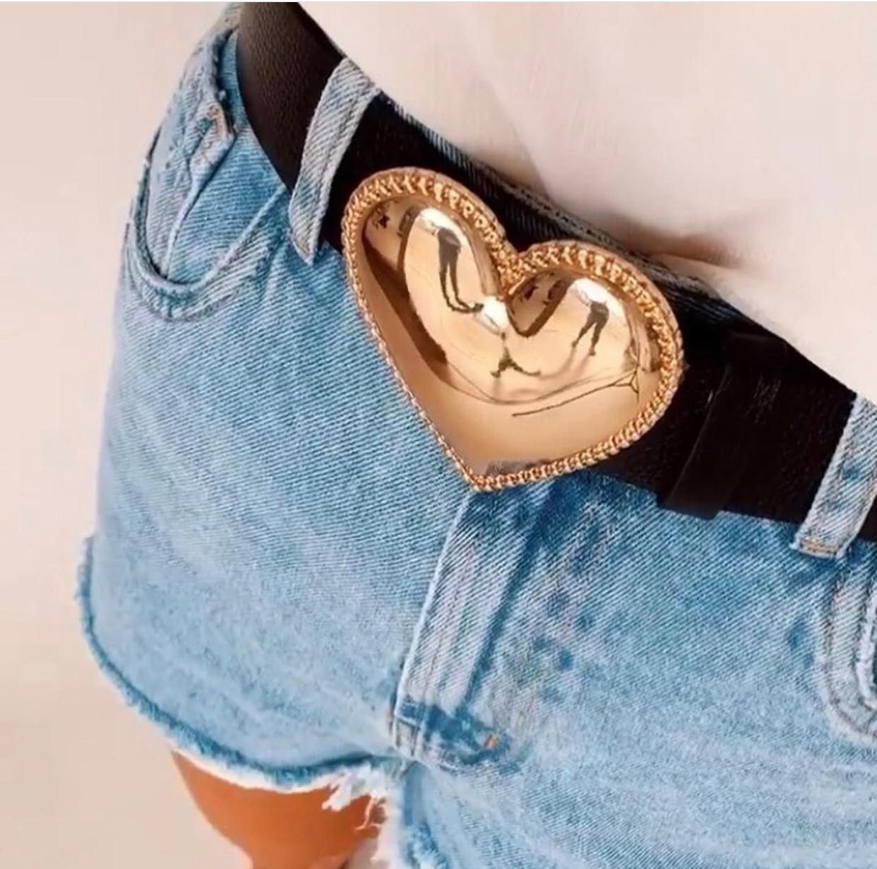 Cinto Fivela Coração