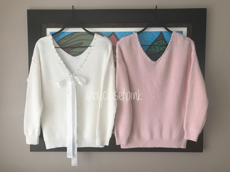 Miniatura: Tricot Laço Costas