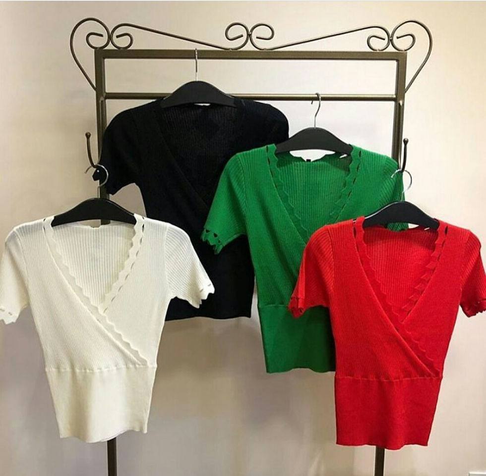 Miniatura: Blusa Tricot Canelado