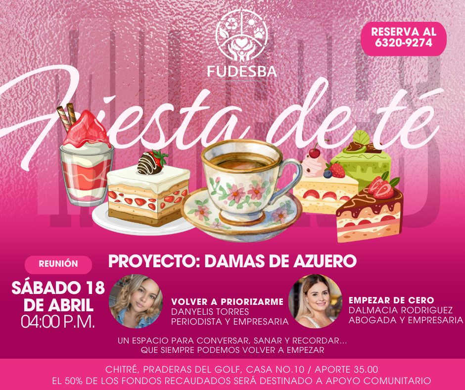 FIESTA DE TE- PARA DAMAS