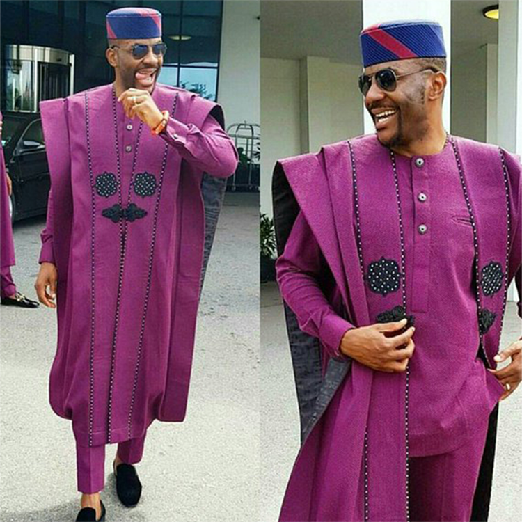 Cardigan traditionnel africain