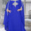 Miniature : Caftan indien "BLEU"