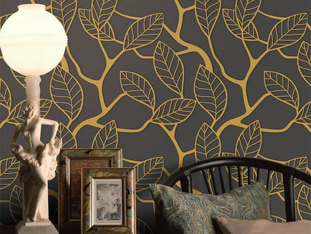 "Elegant wallpaper patterns for bedroom – Royal Curtains Erode"