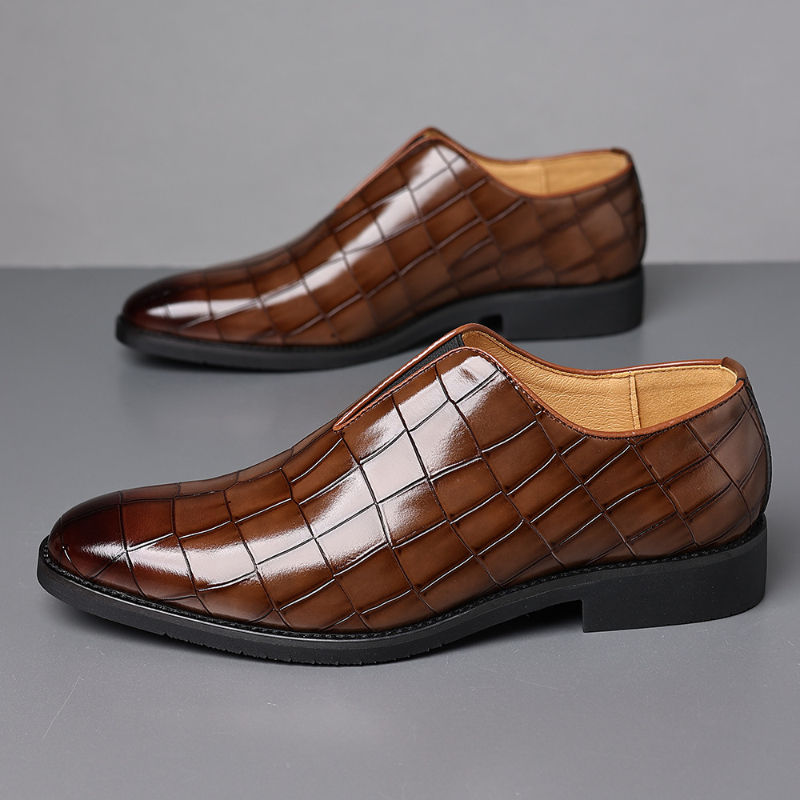 Thumbnail: Mavro Heritage Leather Loafers