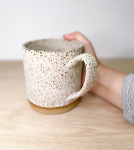 Large Matte Speckle Mug