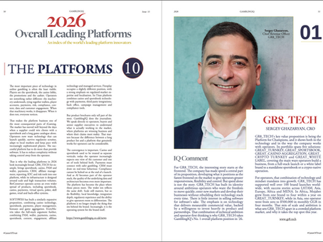 GamblingIQ names the 10 platforms powering iGaming in 2026 — and the new technology changing what operators can do.