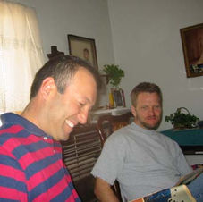Gabrial Acosta and Marcus Pepper, Terlingua 2004 Reunion
