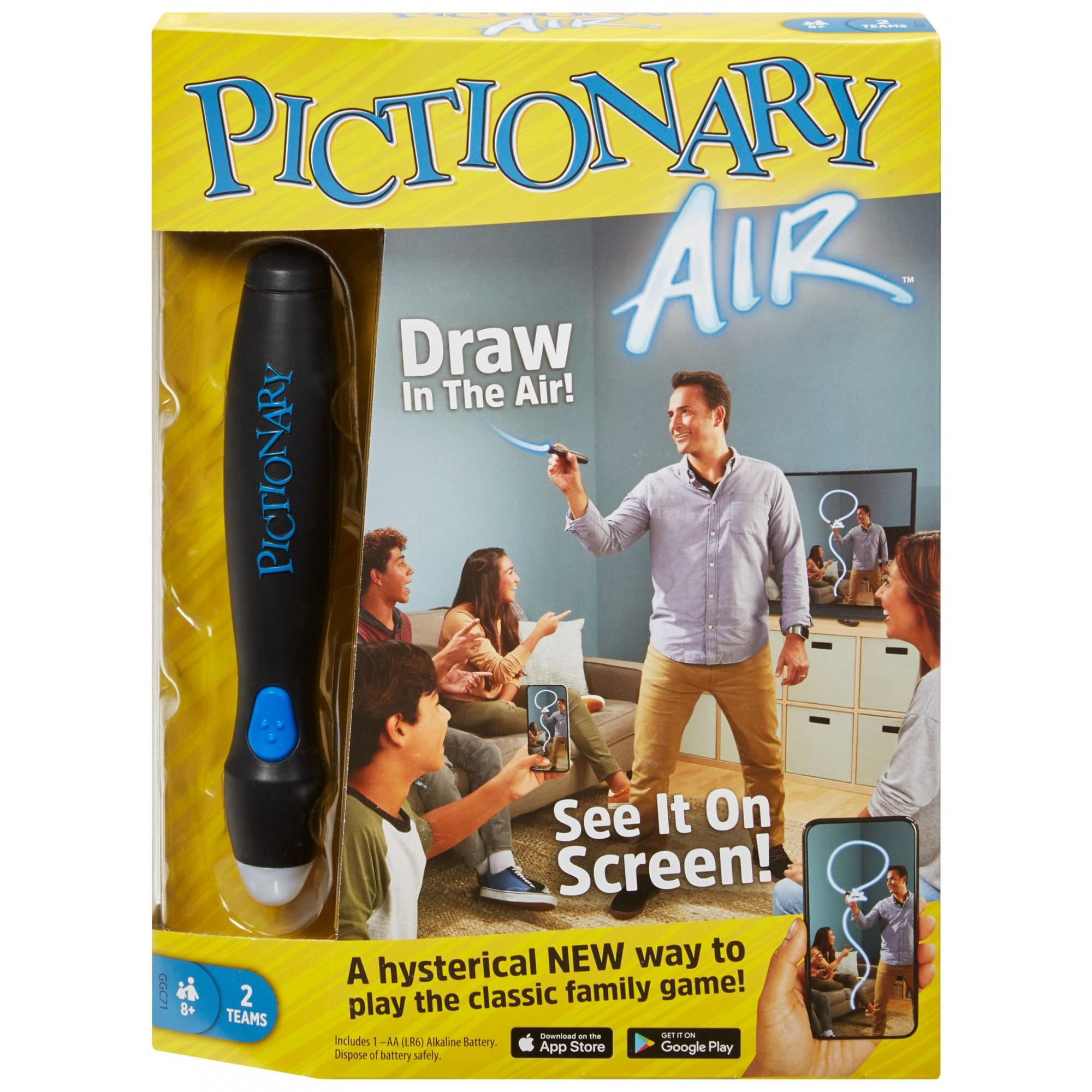 Mattel Games- Pictionary Air Juegos de Mesa, Multicolor (GPL50)