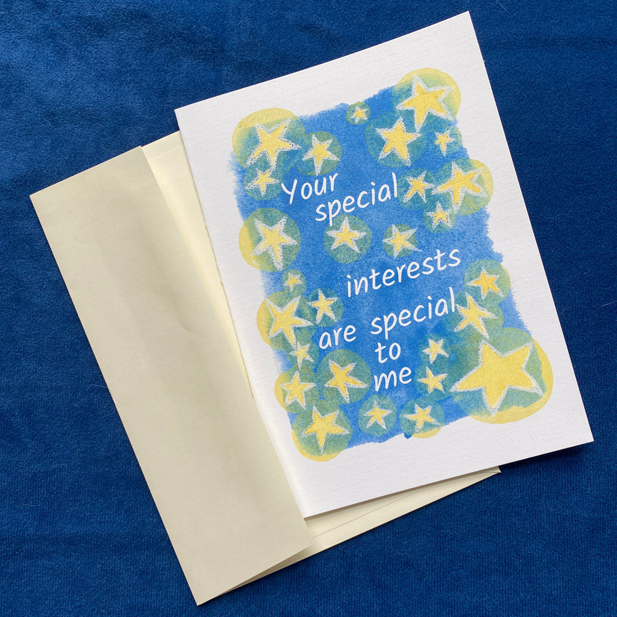 I Love You Card | Special Interests | Neurodivergent | Autistic | ADHD