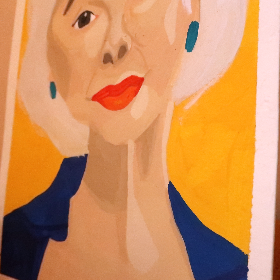 Thumbnail: Aleshia Brevard | Original Art | Trans History | Gouache | 6 in x 9 in