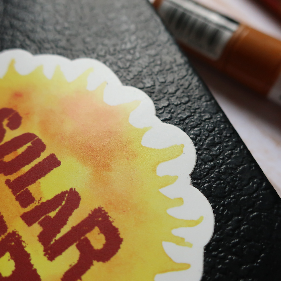 Thumbnail: Solar Punk Sticker | Solar Powered Punk | Hope Punk | Waterproof | Vinyl