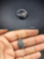 Dvasu Handcrafted Oxidised Wire Ring