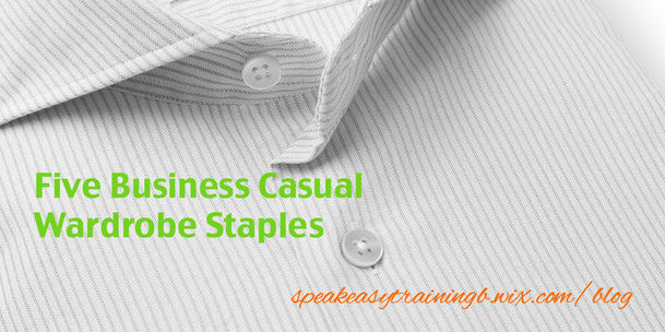 Five Business Casual Wardrobe Staples
