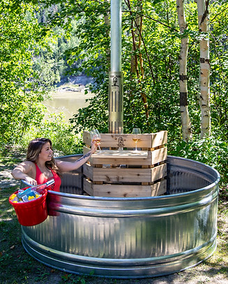 Hot tub for the whole family