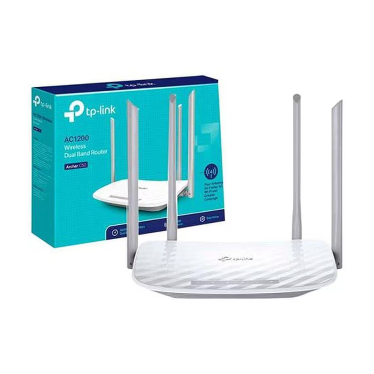 Roteador Wi-fi Dual-Band 867 + 450 Mbps AC1350 Archer C60 TP-Link