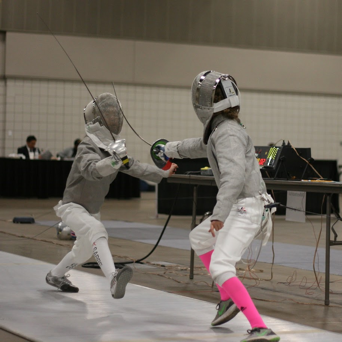 Mylene fencing next opponent