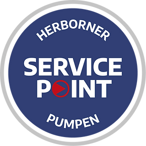 Service Point, Partnerlogo der Firma Herborner Pumpen