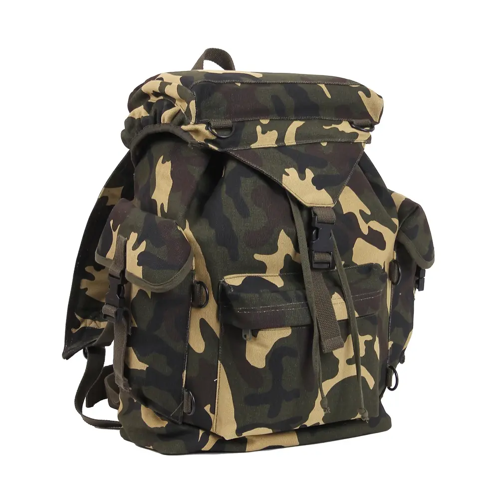 Thumbnail: Rothco Canvas Outdoorsman Rucksack