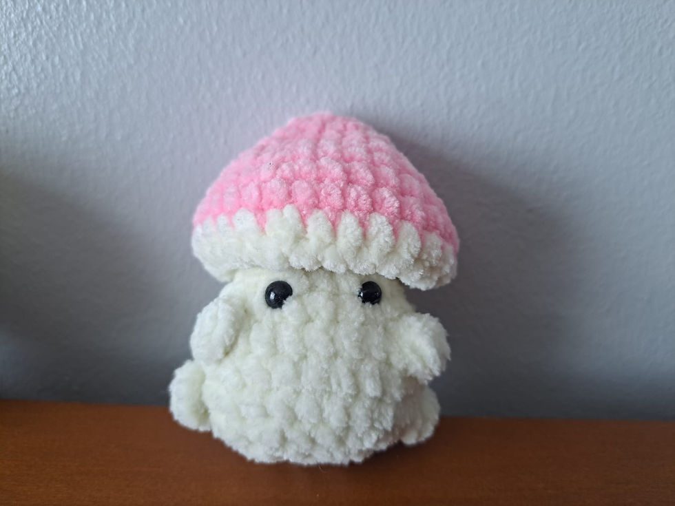 Thumbnail: Little Stitch Creations Handmade Crochet Mushroom