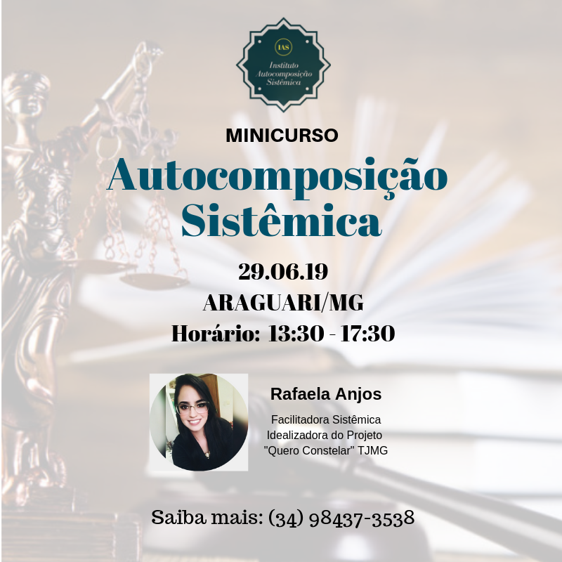 Minicurso: Autocomposição Sistêmica Araguari/MG
