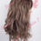 Thumbnail: W176 Brown Mix Medium Length Wavy Wig