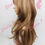 Thumbnail: W123 Caramel Blonde Highlight Long Wavy Wig