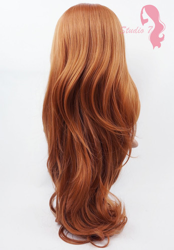 Parrucca Castana Ondulata Donna - Vegaoo - Foto 7