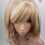 Thumbnail: W71 Honey Blonde Highlight Wig Medium Length Curly