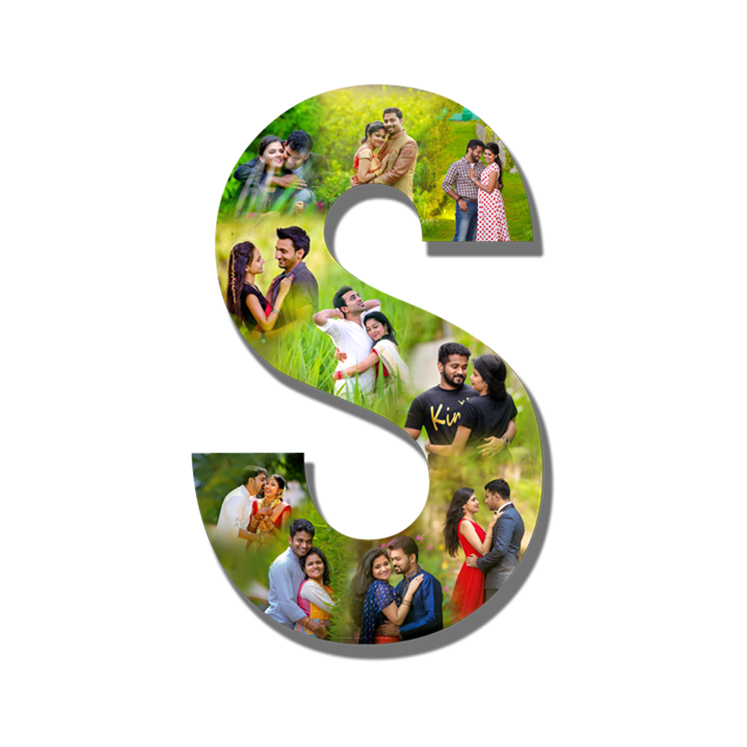 Alphabet Photo Collage