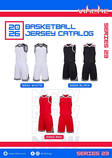 Vikerz Series 23 Basketball Jersey Set