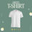 Thumbnail: White Dry-Fit Round Neck T-Shirt