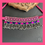 Thumbnail: Zahra choker (pink blue pinkthread)