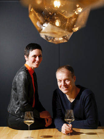 Diana Steitz und Christian Steitz vom Weingut Steitz