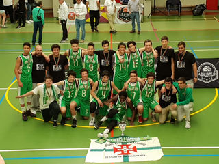 A equipa de SUB-16 Masculina de Basquetebol vence a Taça Nacional