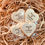 Thumbnail: 12 Garden Wedding Cookies Personalized Heart Cookie Favors with Names