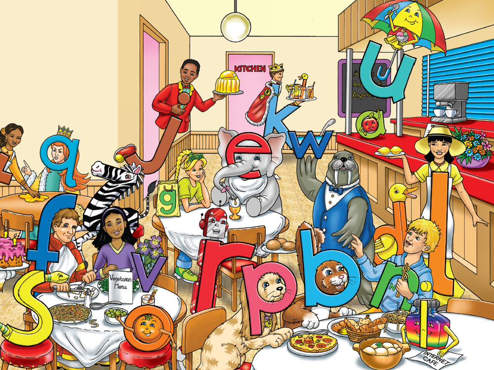 What Do You Like to Eat? Letterland's A-Z of Food