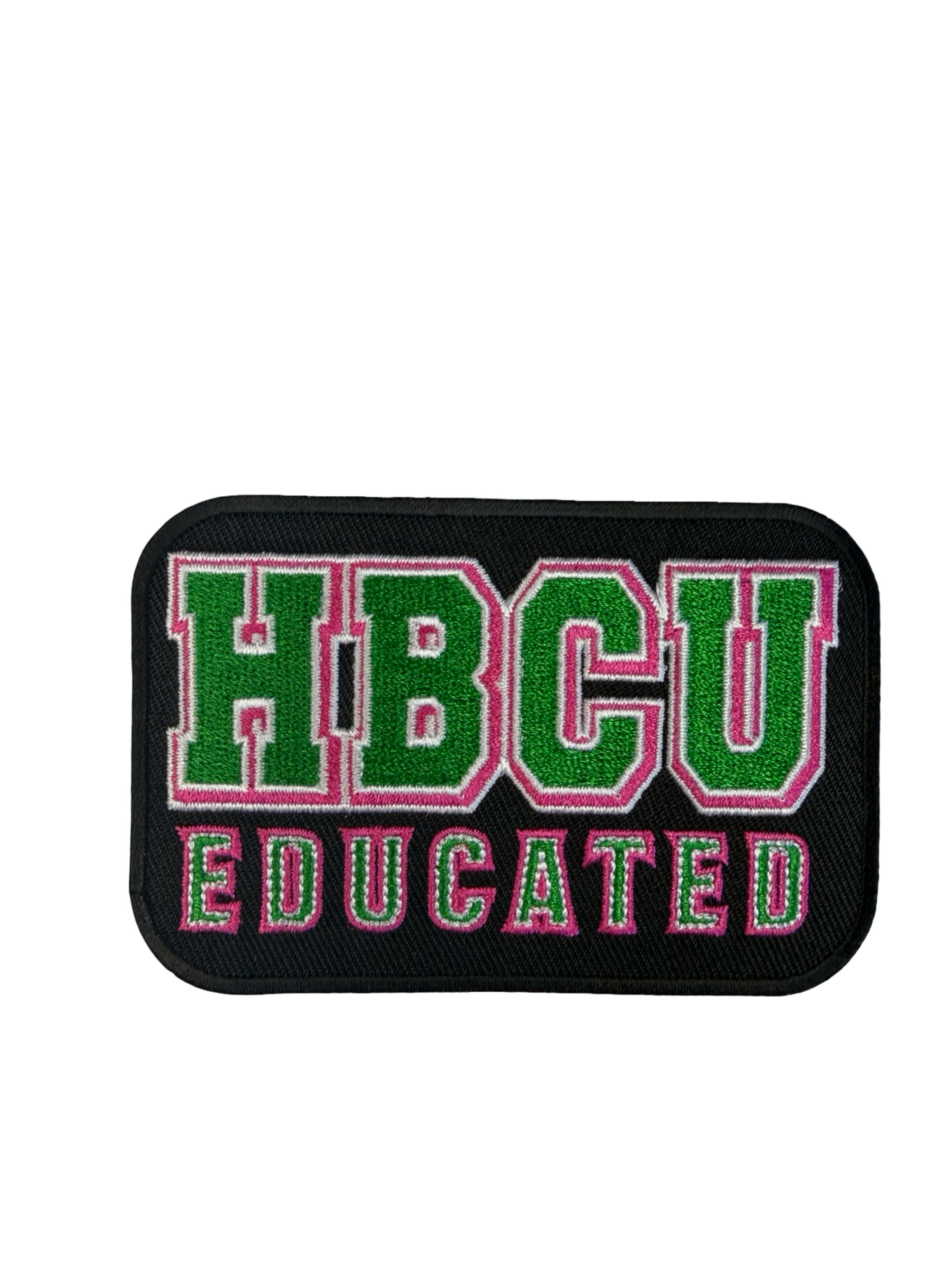 HBCU EDUCATED Embroidered Patch